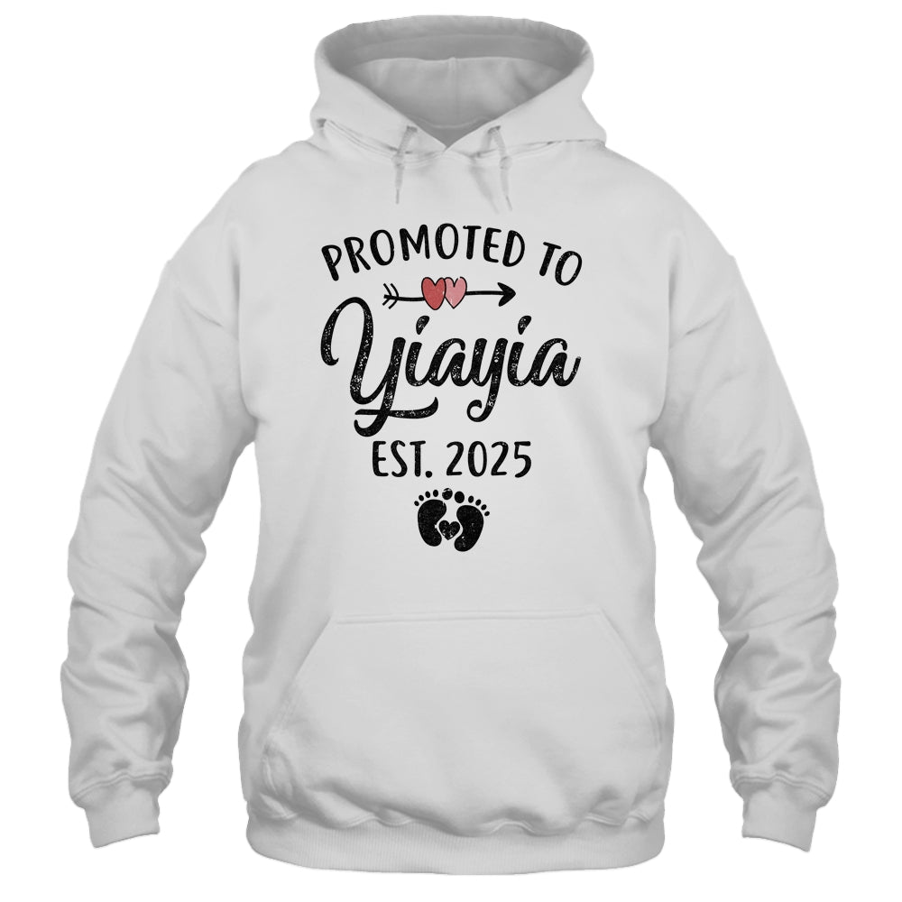 Promoted To Yiayia Est 2025 First Time Mothers Day Shirt & Tank Top | siriusteestore