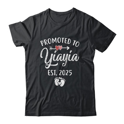 Promoted To Yiayia Est 2025 Funny First Time Mothers Day Shirt & Tank Top | siriusteestore