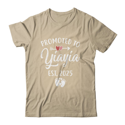 Promoted To Yiayia Est 2025 Funny First Time Mothers Day Shirt & Tank Top | siriusteestore