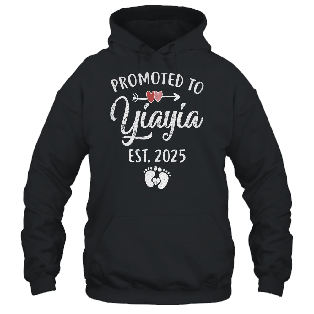 Promoted To Yiayia Est 2025 Funny First Time Mothers Day Shirt & Tank Top | siriusteestore
