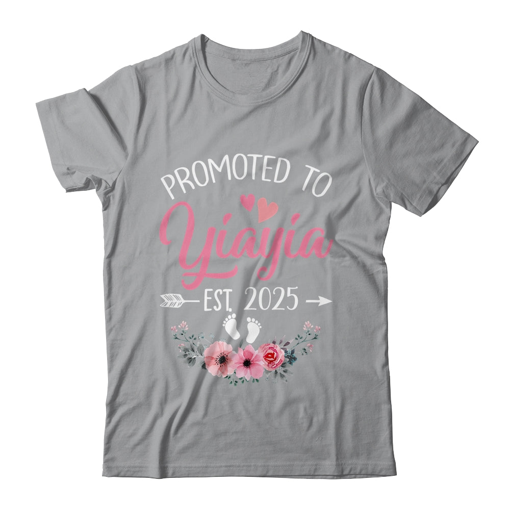 Promoted To Yiayia Est 2025 Mothers Day First Time Shirt & Tank Top | siriusteestore