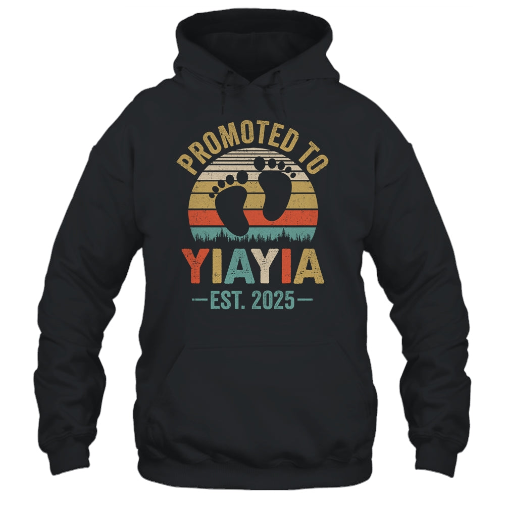 Promoted To Yiayia Est 2025 Mothers Day Vintage Shirt & Tank Top | siriusteestore