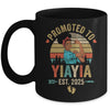 Promoted To Yiayia Est 2025 Vintage First Time Yiayia Mug | siriusteestore