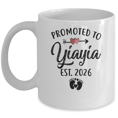 Promoted To Yiayia Est 2026 First Time Mothers Day Mug | siriusteestore