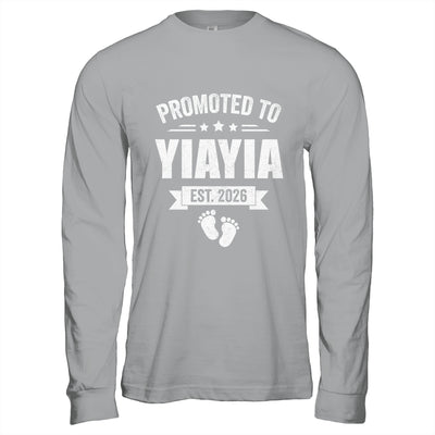 Promoted To Yiayia Est 2026 Mothers Day First Time New Shirt & Hoodie | siriusteestore