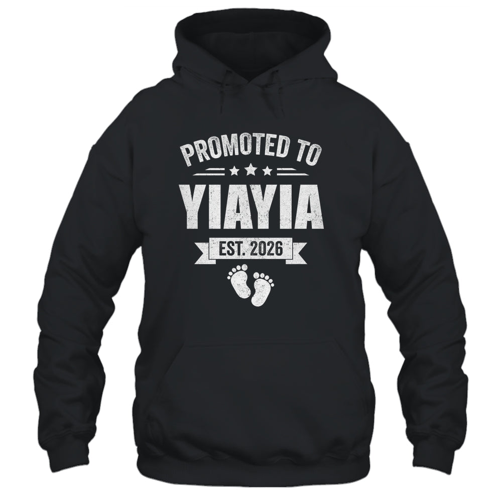 Promoted To Yiayia Est 2026 Mothers Day First Time New Shirt & Hoodie | siriusteestore