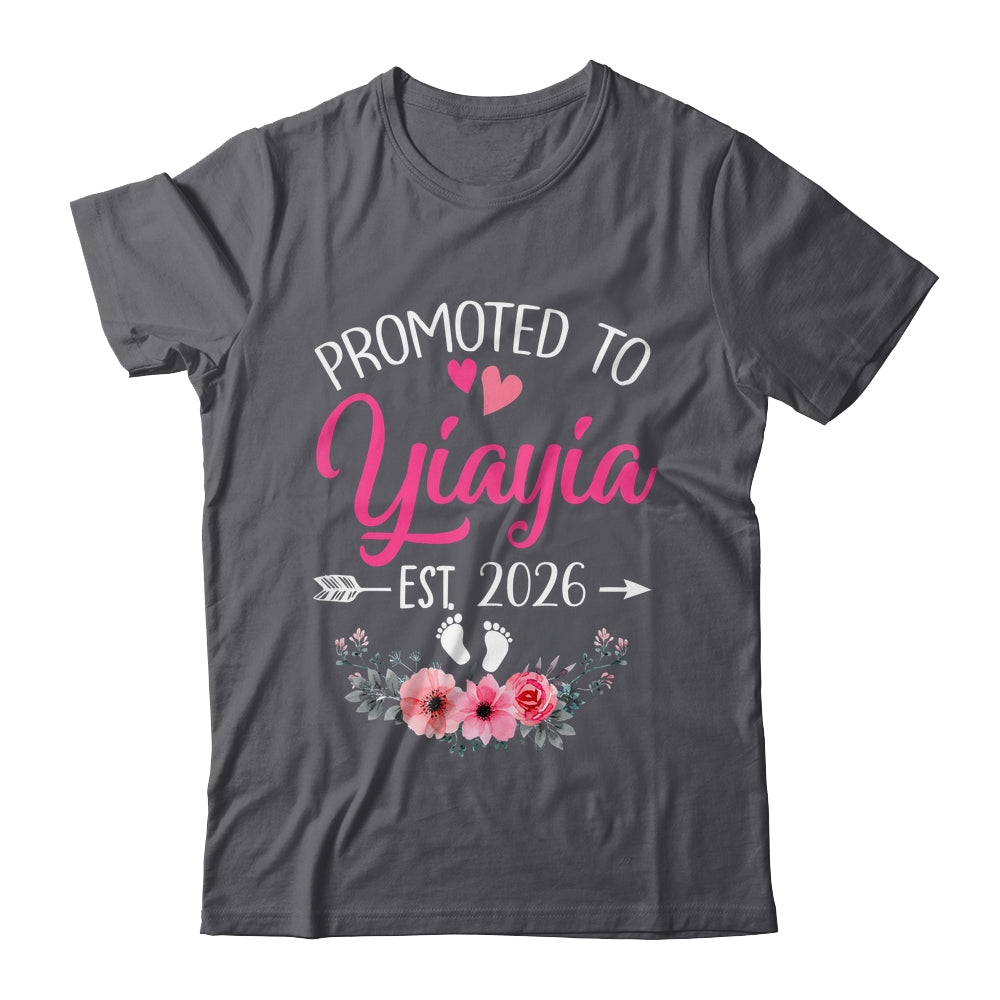 Promoted To Yiayia Est 2026 Mothers Day First Time Shirt & Tank Top | siriusteestore