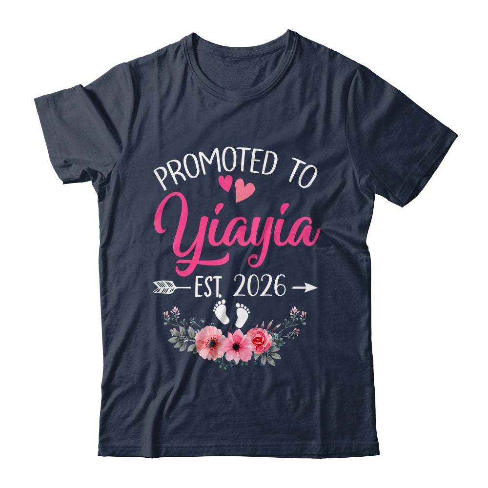 Promoted To Yiayia Est 2026 Mothers Day First Time Shirt & Tank Top | siriusteestore