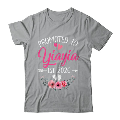 Promoted To Yiayia Est 2026 Mothers Day First Time Shirt & Tank Top | siriusteestore