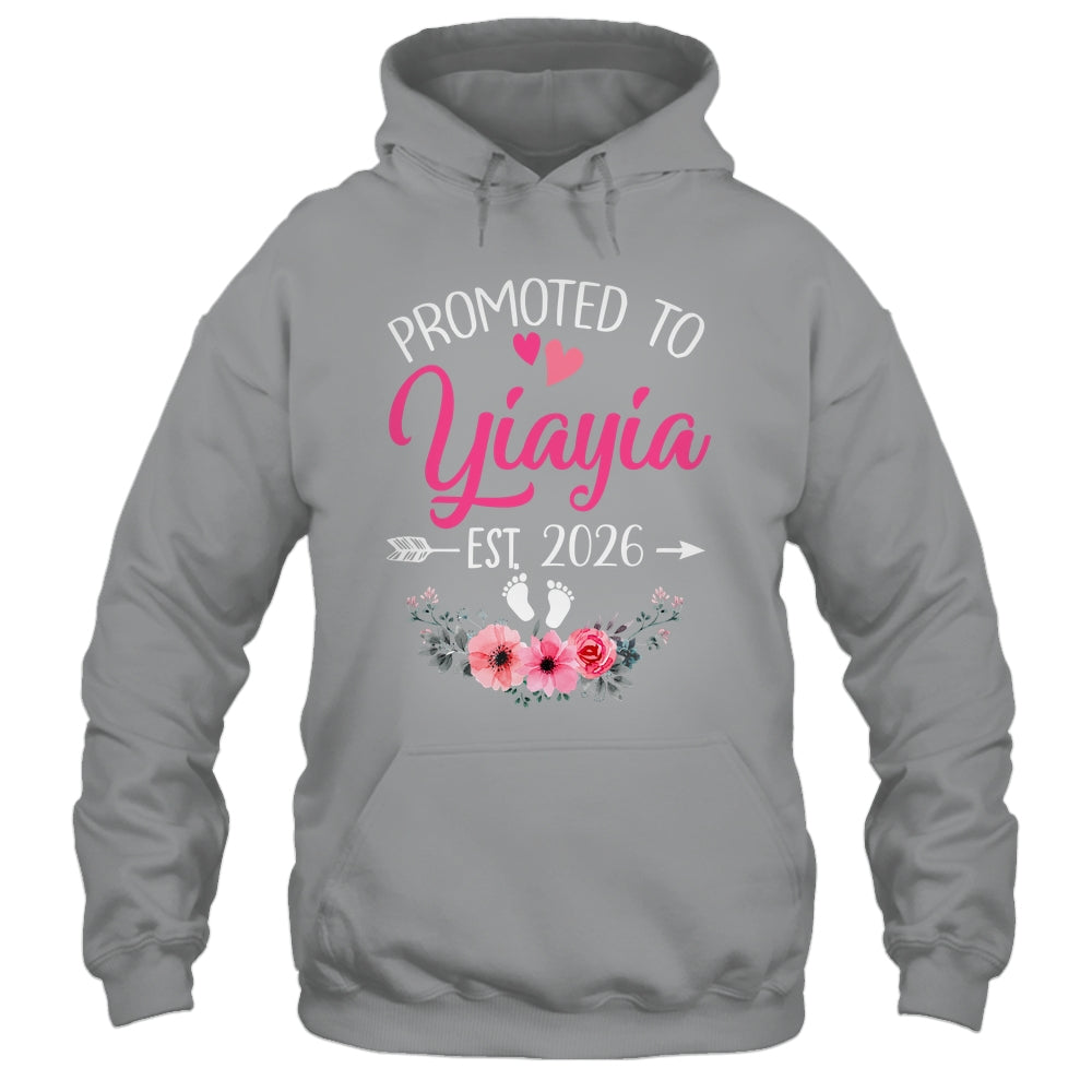 Promoted To Yiayia Est 2026 Mothers Day First Time Shirt & Tank Top | siriusteestore