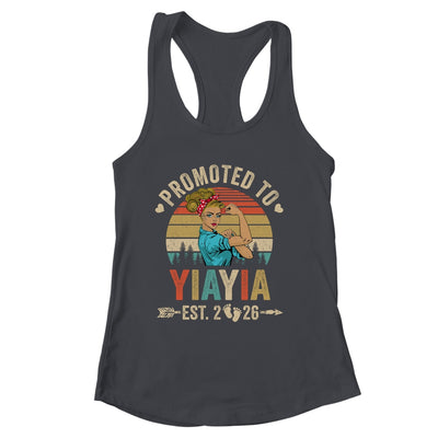 Promoted To Yiayia Est 2026 Retro First Time Yiayia Shirt & Tank Top | siriusteestore