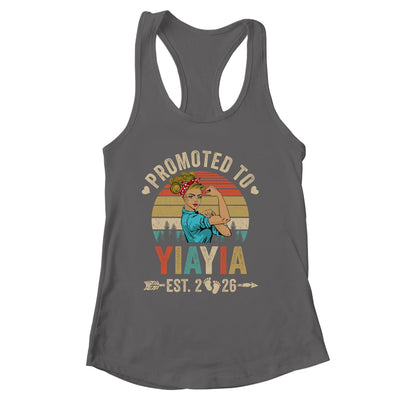 Promoted To Yiayia Est 2026 Retro First Time Yiayia Shirt & Tank Top | siriusteestore