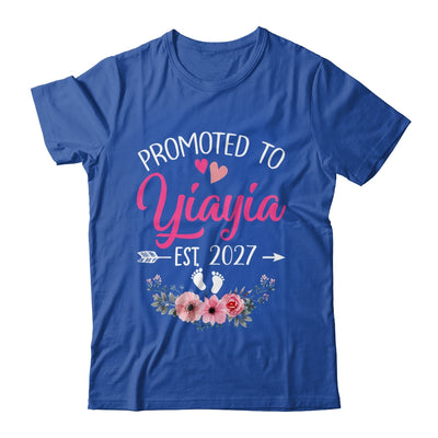 Promoted To Yiayia Est 2027 Mothers Day First Time Shirt & Tank Top | siriusteestore