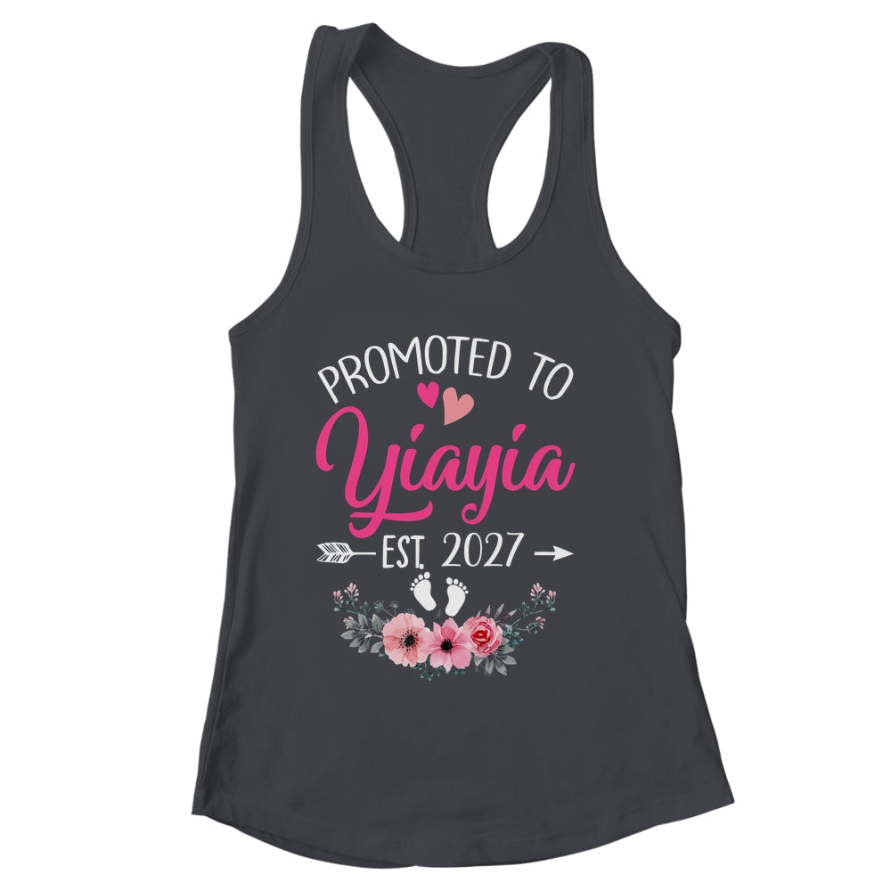 Promoted To Yiayia Est 2027 Mothers Day First Time Shirt & Tank Top | siriusteestore