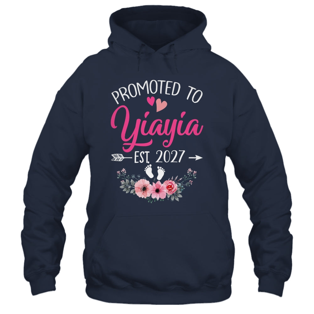 Promoted To Yiayia Est 2027 Mothers Day First Time Shirt & Tank Top | siriusteestore