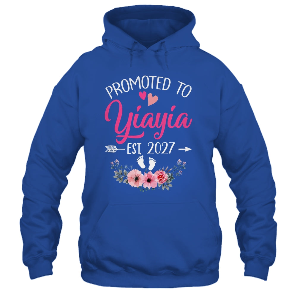 Promoted To Yiayia Est 2027 Mothers Day First Time Shirt & Tank Top | siriusteestore