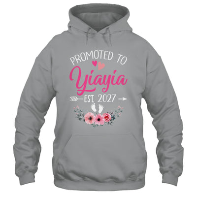 Promoted To Yiayia Est 2027 Mothers Day First Time Shirt & Tank Top | siriusteestore