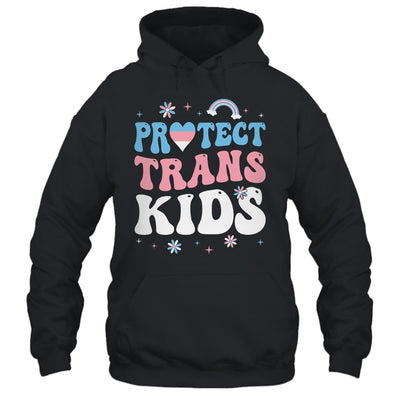 Protect Trans Kids LGBT Pride Support Transgender Groovy Shirt & Tank Top | siriusteestore