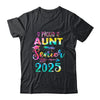 Proud Aunt Class Of 2025 Graduate Senior 25 Tie Dye Shirt & Hoodie | siriusteestore