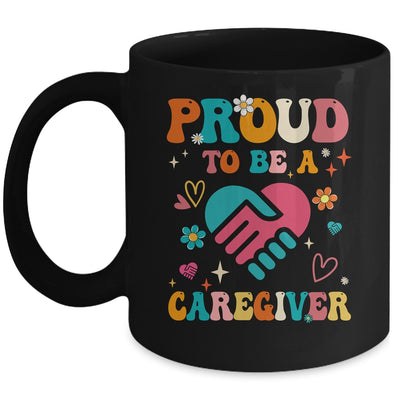 Proud Caregiver Nursing Nurse For Women Caregiving Support Mug | siriusteestore