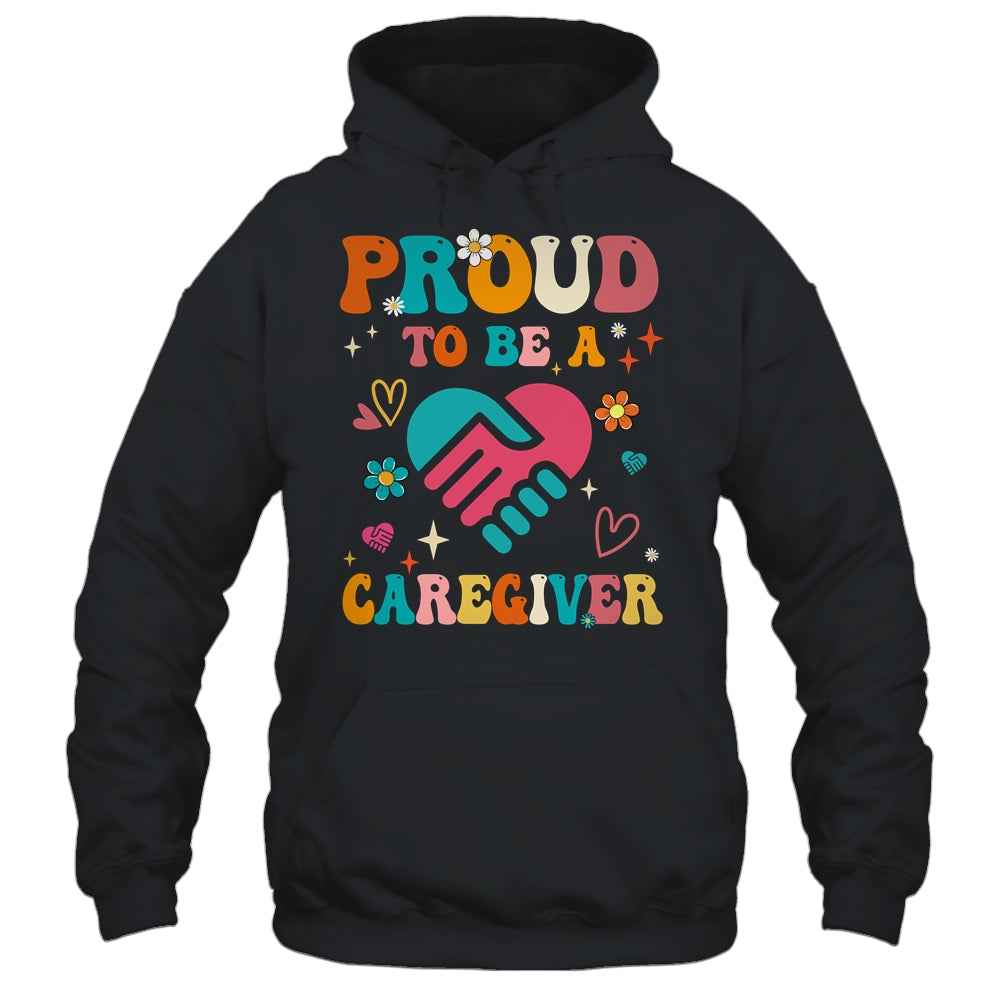 Proud Caregiver Nursing Nurse For Women Caregiving Support Shirt & Tank Top | siriusteestore