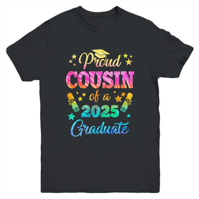 Proud Cousin Of A Class Of 2027 Graduate Senior 26 Tie Dye Youth Shirt | siriusteestore