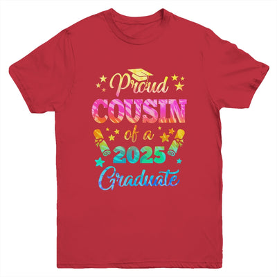 Proud Cousin Of A Class Of 2027 Graduate Senior 26 Tie Dye Youth Shirt | siriusteestore