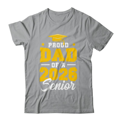 Proud Dad Of A Senior Class Of 2026 Senior Mom 2026 Yellow Shirt & Hoodie | siriusteestore