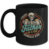 Proud Father Of A Few Dumbass Kids Funny Dad Fathers Day Mug | siriusteestore