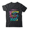 Proud Godfather Class Of 2025 Graduate Senior 25 Tie Dye Shirt & Hoodie | siriusteestore