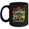 Proud Godfather Of A Class Of 2024 Graduate Senior 24 Tie Dye Mug | siriusteestore