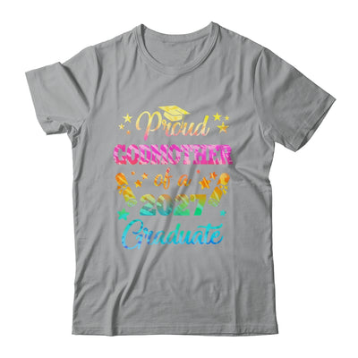 Proud Godmother Of A Class Of 2027 Graduate Senior 26 Tie Dye Shirt & Hoodie | siriusteestore