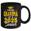 Proud Grandma Of A Senior Class Of 2025 Senior 2025 Golden Mug | siriusteestore