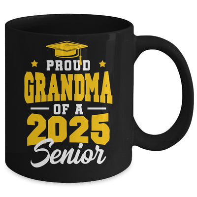Proud Grandma Of A Senior Class Of 2025 Senior 2025 Golden Mug | siriusteestore