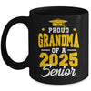 Proud Grandma Of A Senior Class Of 2025 Senior 2025 Golden Mug | siriusteestore