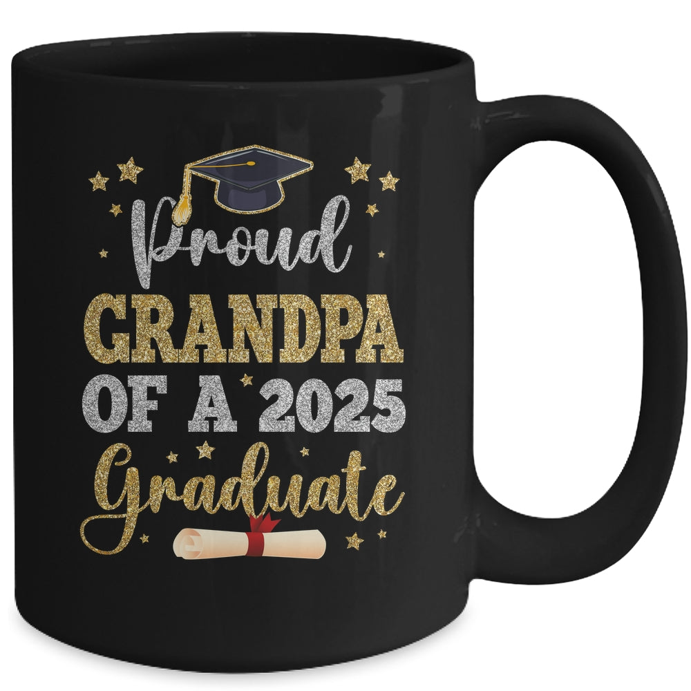Proud Grandpa Of A 2025 Graduate Senior Class Of 2025 Graduation Mug | siriusteestore