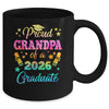 Proud Grandpa Of A Class Of 2026 Graduate Senior 26 Tie Dye Mug | siriusteestore
