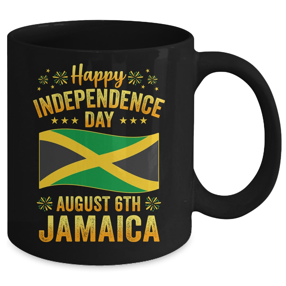 Proud Jamaican Happy Independence Day Jamaica 1962 Men Women Mug | siriusteestore