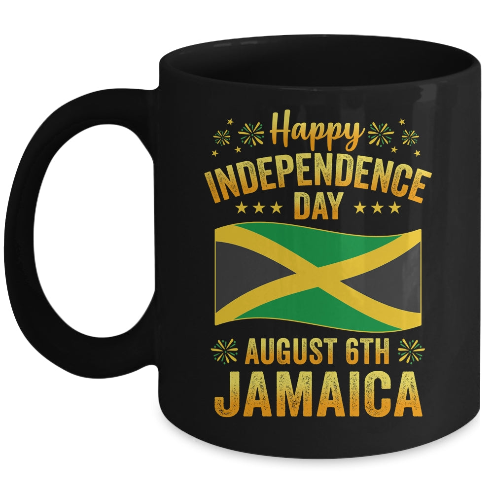 Proud Jamaican Happy Independence Day Jamaica 1962 Men Women Mug | siriusteestore
