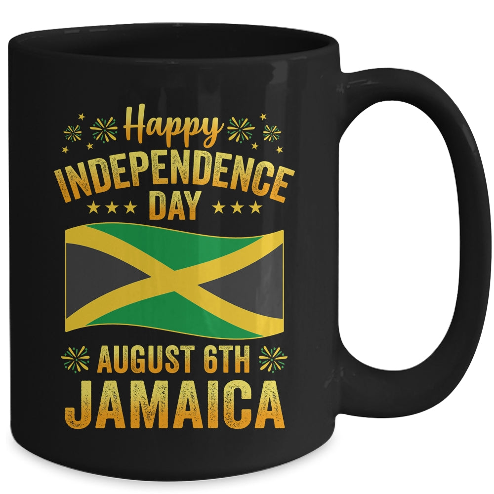 Proud Jamaican Happy Independence Day Jamaica 1962 Men Women Mug | siriusteestore