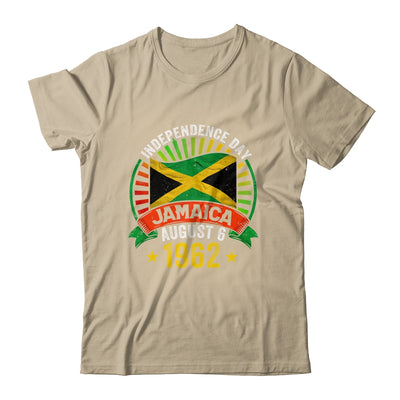 Proud Jamaican Independence Day Jamaica 1962 Men Women Kids Shirt & Tank Top | siriusteestore