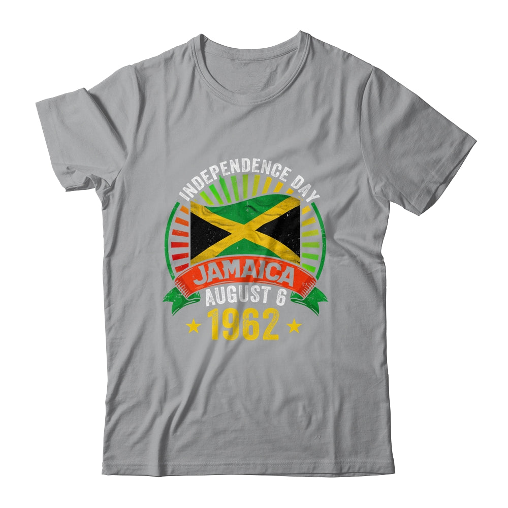 Proud Jamaican Independence Day Jamaica 1962 Men Women Kids Shirt & Tank Top | siriusteestore