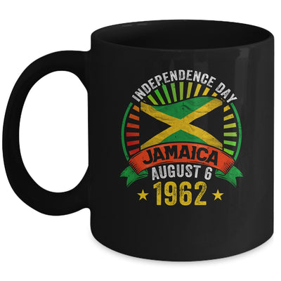 Proud Jamaican Independence Day Jamaica 1962 Men Women Kids Mug | siriusteestore