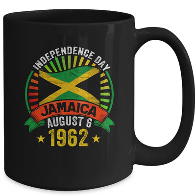 Proud Jamaican Independence Day Jamaica 1962 Men Women Kids Mug | siriusteestore