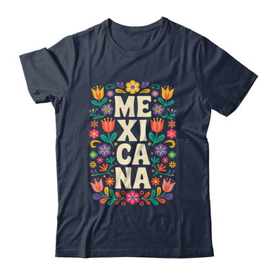 Proud Mexico For Mexicans Mexicana Mexico Women Girls Flower Shirt & Tank Top | siriusteestore