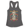 Proud Mexico For Mexicans Mexicana Mexico Women Girls Flower Shirt & Tank Top | siriusteestore