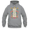 Proud Mexico For Mexicans Mexicana Mexico Women Girls Flower Shirt & Tank Top | siriusteestore
