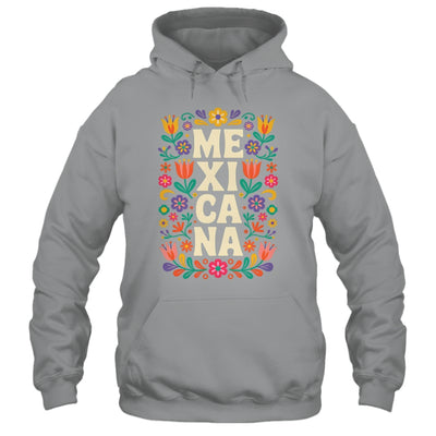 Proud Mexico For Mexicans Mexicana Mexico Women Girls Flower Shirt & Tank Top | siriusteestore