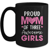 Proud Mom Of 2 Girls Awesome Two Daughters Mother's Day Mug | siriusteestore