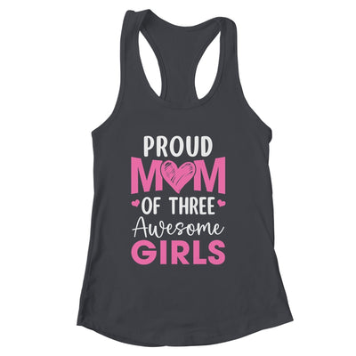 Proud Mom Of 2 Girls Awesome Two Daughters Mother's Day Shirt & Tank Top | siriusteestore